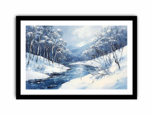 Snowy River 4 Art Print