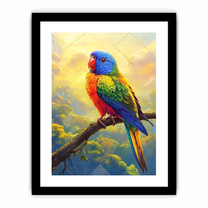 Rainbow Lorikeet 2 Art Print