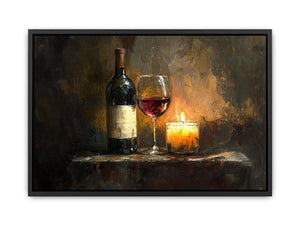 vintage Wine Painting