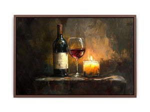 vintage Wine Poster