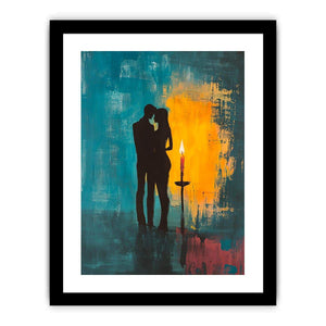 Candle Light 1 Art Print