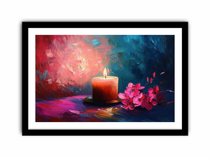 Candle Light 8 Art Print