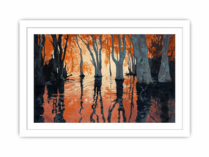 Red River Streched canvas