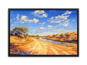 Country River Painting