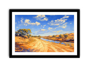 Country River Art Print