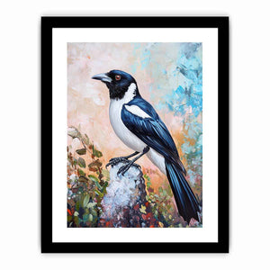 Australian Magpie Art Art Print