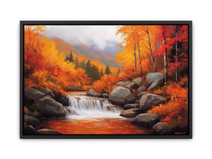 red fall Painting