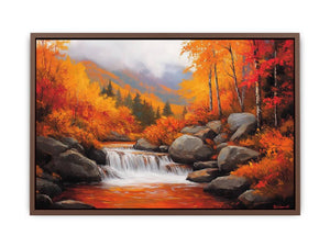 red fall Poster