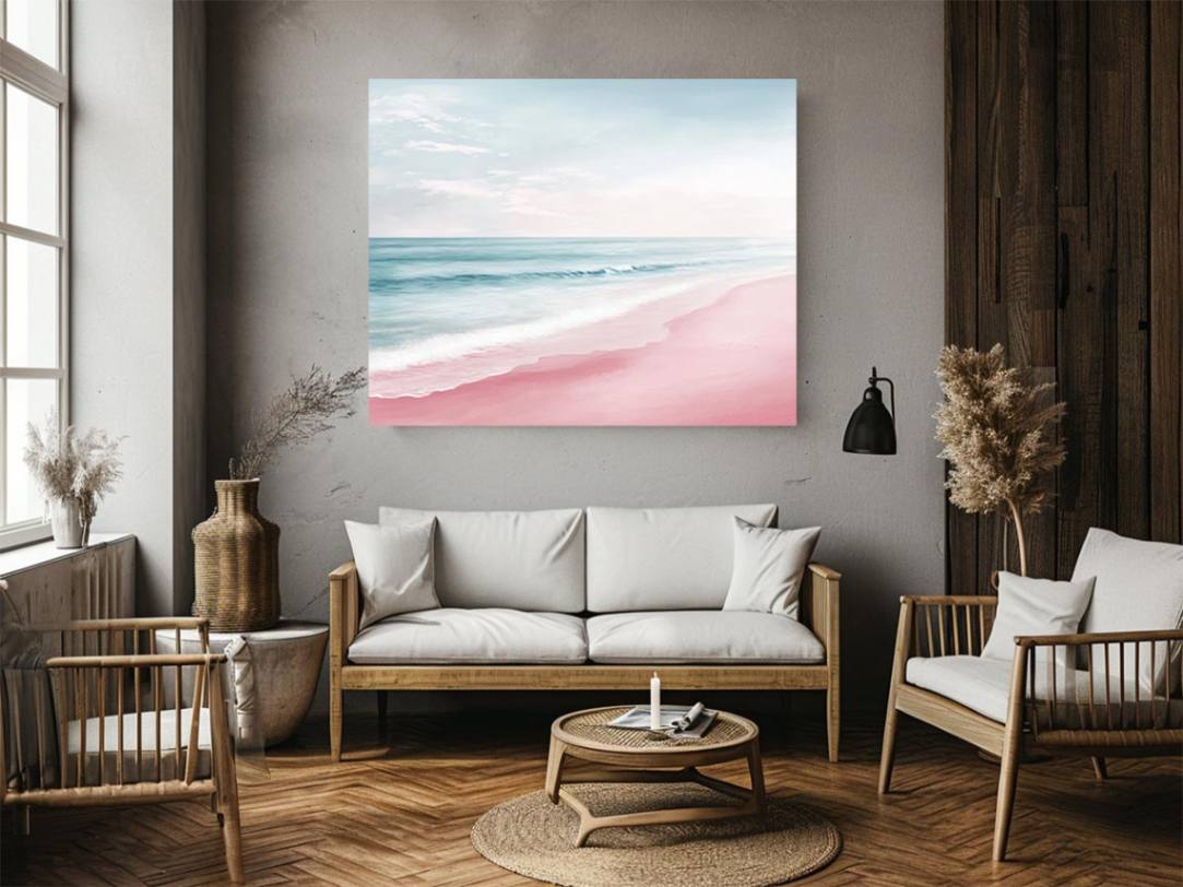 Soft Pink beach