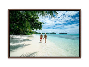 beach walk Poster