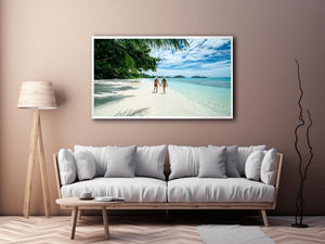 beach walk