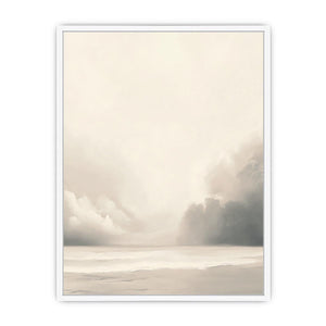 Serene beach 3 Framed Print