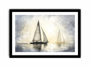 Sailing 11 Art Print
