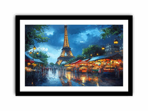 Eiffel paris 3 Art Print