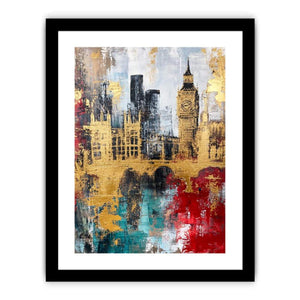 London cityscape Art Print