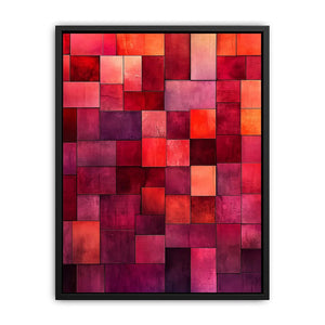 Purple Blocks Painting