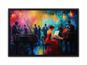 elegant evening Painting