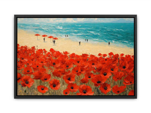 Poppies beach 12 Painting