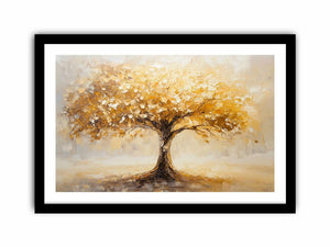 Golden Tree Art Print