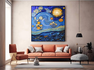 Mosaic Starry Night