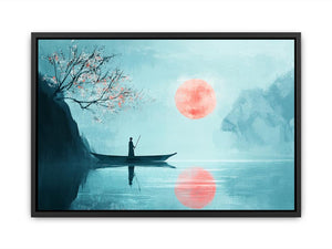 Pink Moon Painting