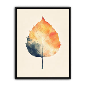 minimalist leaf Painting