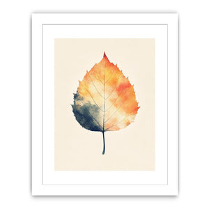minimalist leaf Streched canvas