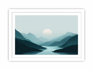 Wow Valley Streched canvas