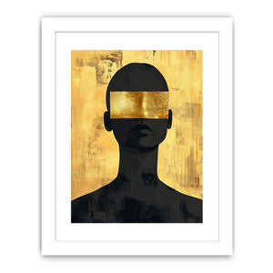 Eye closed Streched canvas