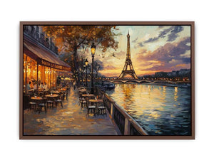 Paris riverside Poster