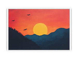 sundown Framed Print
