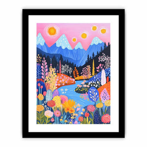 Silver Stream Art Print