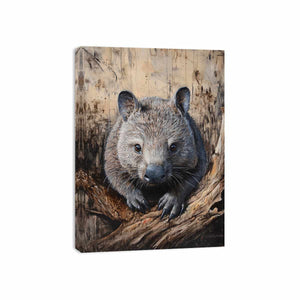 Wombat Canvas Print