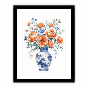 flolwer Jar Art Print