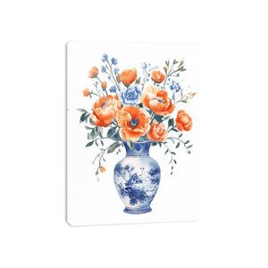 flolwer Jar Canvas Print