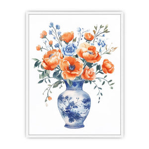 flolwer Jar Framed Print