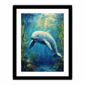 Dugong Art Print