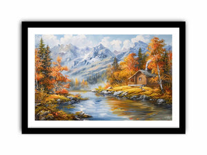 Serenade of the Peaks Art Print