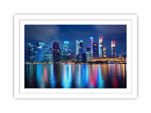 Singapore Whispers Streched canvas