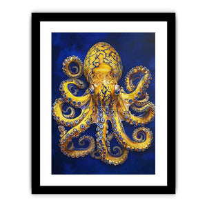 Blue Ringed Octopus Art Print