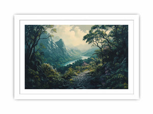 The Hinterland Streched canvas