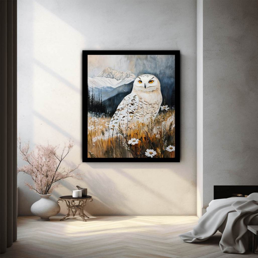 Moonlit Guardian Owl
