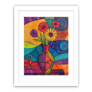 Petal Serenade Streched canvas