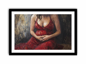 Velvet Empress Art Print