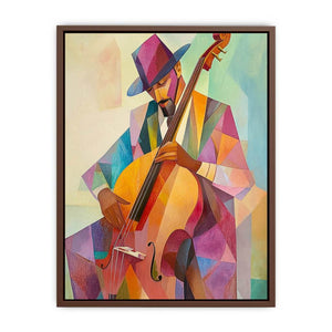 Cubist Serenade Poster