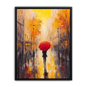 Midnight Stroll In Paris Painting
