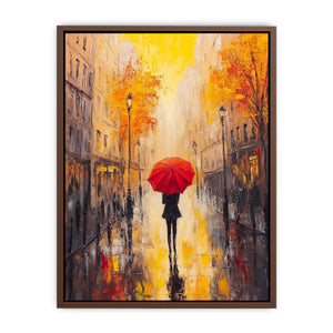 Midnight Stroll In Paris Poster
