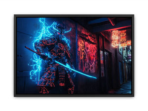 Cyber Samurai Painting