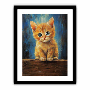 Cute Kitten Art Print