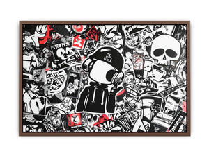 Graffiti Characters Poster